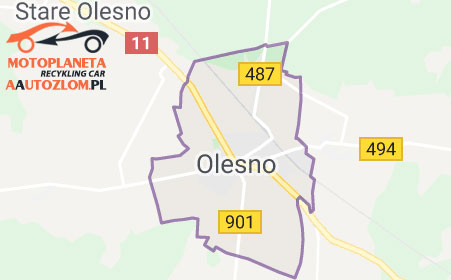 auto złom - złomowanie samochodów Olesno